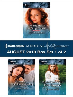 Harlequin Medical Romance August 2019, Box Set 1 of 2 - ebook